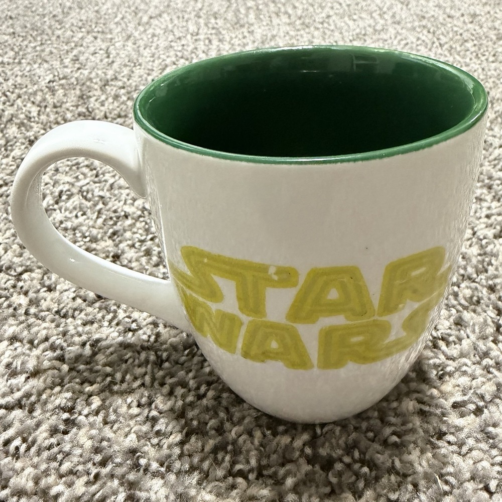Star Wars Christmas Mug Grogu Baby Yoda 18oz Green Holiday Cup Disney